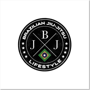 BJJ Brazilian Jiu-Jitsu Posters and Art